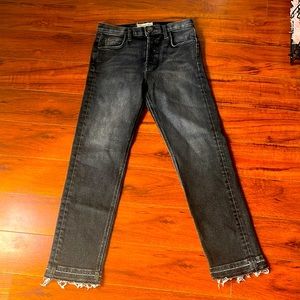 Current Elliot Jeans Black Wash size 28 waist
